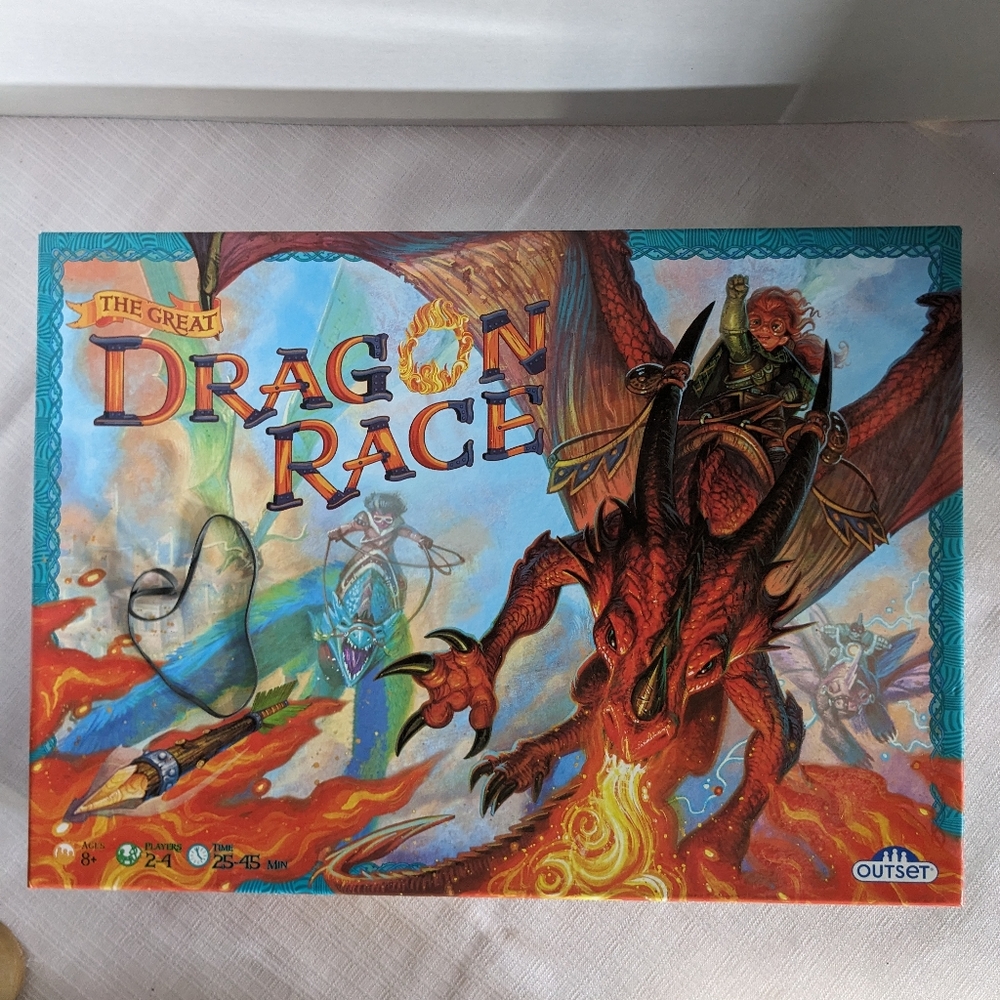 The Great Dragon Race Board Game Outset media 2016